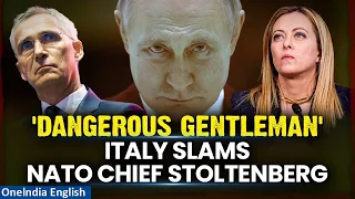 NATO Chief Vs Italy PM Face-Off: Giorgia Meloni Defends Putin's Russia Against Bloc Chief's Attack