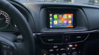 Mazda 6 дорест Carplay беспроводной