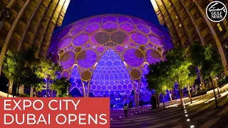 Expo City Dubai opens with stunning visuals on Al Wasl dome