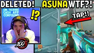 100T Asuna RAGES at CHEATER DETECTED! Valorant Funny Momments