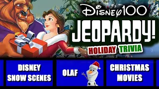 Disney Jeopardy Holiday Trivia • Test Your Knowledge • 12/23/23