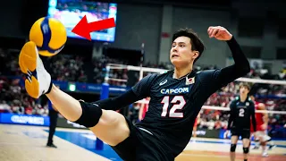 Craziest Volleyball Saves by Ran Takahashi 高橋蘭