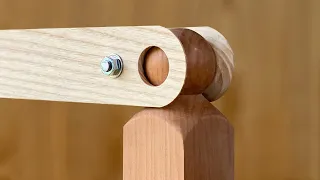 Making a Wooden Ball Joint | Japanese Woodworking