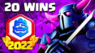 I GOT 20 WINS WITH PEKKA BRIDGESPAM TWICE! CRL 2022 20 WIN CHALLENGE | Clash Royale