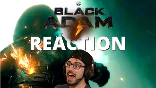 BLACK ADAM Trailer - REACTION!! | DC Fandome Official First Look Teaser Trailer