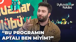 Baturay Özdemir'in İçinde Tutamadığı O Soru! 🤐 | Uykusuzlar Kulübü