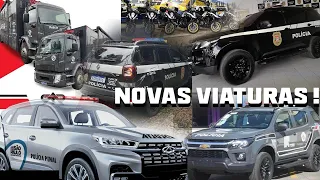 NOVAS VIATURAS PARA A POLÍCIA MILITAR, CIVIL E PENAL!