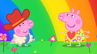 Peppa Pig Becomes A Hippie 🐷 ☮️ Adventures With Peppa Pig