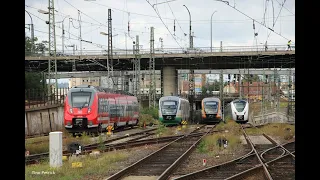 Bahnalltag in Dresden HBf am 24.09.2021 - Ladies und Triebwagenallerlei