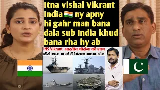 Pak Reacts to INS Vikrant | How Aircraft carrier Works | INS Vishal |INS Vikrant Radars And Avionics