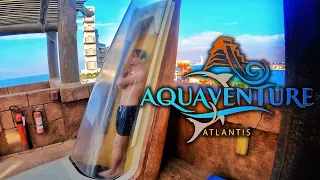 Poseidon's Revenge Slide at Aquaventure Waterpark Dubai