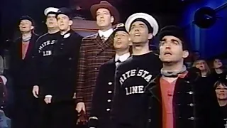 Broadway cast of "Titanic" perform on The Rosie O'Donnell Show 1997  Brian d'Arcy James