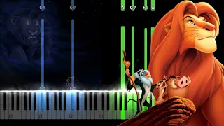 Remember / Mufasa Dies (from Lion King) Piano Tutorial