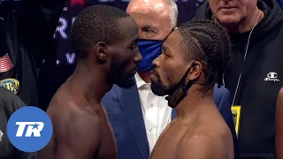 Terence Crawford & Shawn Porter Make Weight, Have Intense Faceoff | #CrawfordPorter Sat. ESPN+ PPV