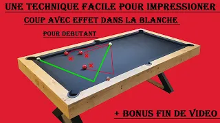 Tuto Billard : Une compétence à avoir dans sa poche ! effet sur la blanche