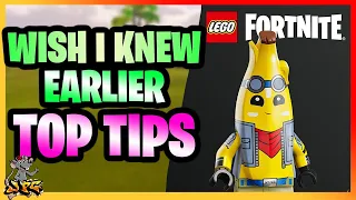 LEGO FORTNITE Wish I Knew Earlier - Early Game Top Tips!