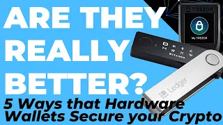 5 Ways Hardware Wallets Secure your Crypto better than a Paper or Software Wallet (Ledger, Trezor)