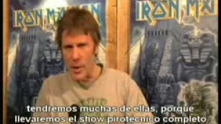 Bruce Dickinson acerca de Iron Maiden en Chile 2009