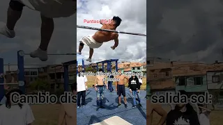 competencia freestyle street workout 🔥