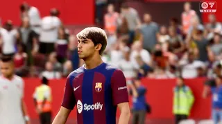 EA FC 24 - Barcelona Vs Sevilla - La Liga - Full Gameplay