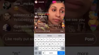 Cardi B Offers Offset Bj on Instagram live Video while he plays COD! Subscribe for more Tea With Me!