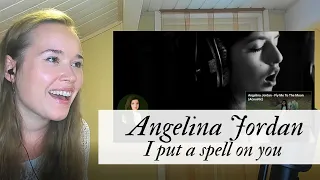 Äänikoutsi reagoi: Angelina Jordan "I put a spell on you" // Finnish Vocal Coach Reacts (SUBS)