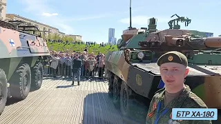Украинская техника NATO в Москве! Обзор от мелитопольца