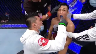 Brian Ortega vs Chan Sung Jung (The Korean Zombie) Fight