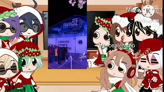 Bnha reacciona a la navidad 1/?, (especial de navidad ☃️❄️)