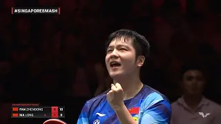 Fan Zhendong VS Ma Long | MS Final | Singapore Smash 2023#shorts