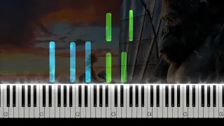 Central Park From King Kong Piano Tutorial