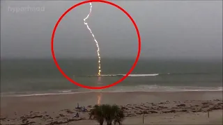 【閲覧注意】落雷、稲妻集！自然界の恐怖【自然災害】Lightning Strikes caught on camera