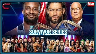 ROMAN REIGNS VS BIG E- WWE SURVIVOR SERIES 2021 Live Stream: Full Show Watch Along