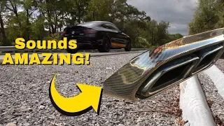 Mercedes AMG Performance Exhaust Sound! *LOUD!*