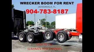 Wrecker Boom Hook Up