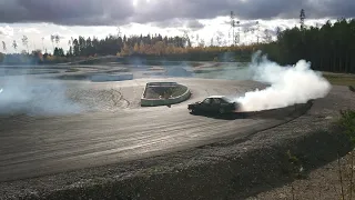 Bmw e34 V8 Turbo Drift