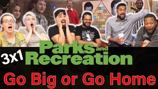 Parks and Recreation - 3x1 Go Big or Go Home - Group Reaction