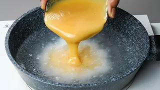 I Combined Condensed Milk With Boiling Water & Make Soft Delicious Crepe | Easy Breakfast Recipe