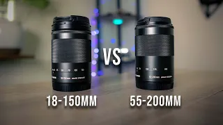 Canon EF-M 18-150mm vs. EF-M 55-200mm | Canon M50 Lens Review