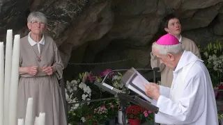 Le Chapelet depuis la Grotte de Lourdes - 28/05/2023
