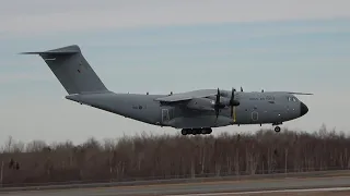 Royal Air Force - Airbus A400M - Landing & Takeoff