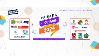 LIVE JOB FAIR 2024 SMK NU 1 KARANGGENENG LAMONGAN