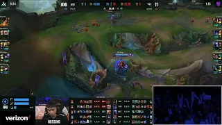Sneaky recall with the solo bolo Faker