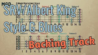 Stevie Ray Vaughan/Albert King Style Backing Track - Don't Lie To Me - Blues in Key of G