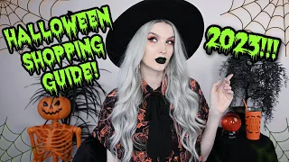 HALLOWEEN SHOPPING GUIDE 2023!