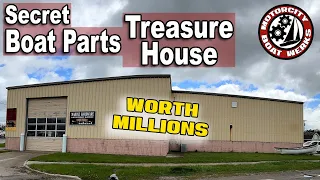 The Secret Boat Parts Treasure House Worth Millions!  (Ep36)