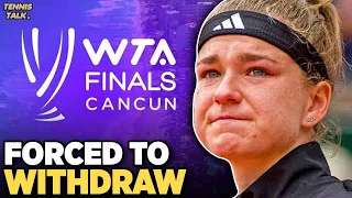 Muchova Withdraws from WTA Finals 2023 | Tennis Talk News