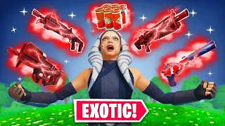 The *EXOTIC* Only Challenge in Fortnite! (Season 4)