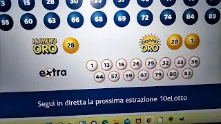 DIRETTA 10eLotto 5 minuti 29.1.2022 Centrati TERNO 56.57.26 + AMBO SECCO UNICO 56.57