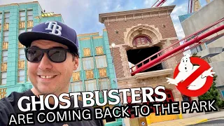 Ghostbusters Are Coming Back To Universal Studios Florida In 2024 - NEW Classic Rides Movie Parade